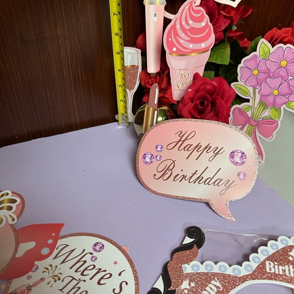 Glamorous princess Birthday party 33 decorations - Picture 10 of 11